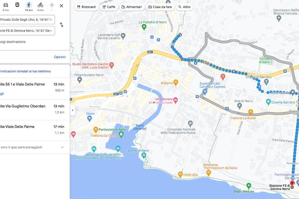Appartamento L'Eremo In Citta Genova Esterno foto
